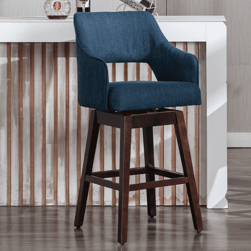 Swivel bar outlet stools