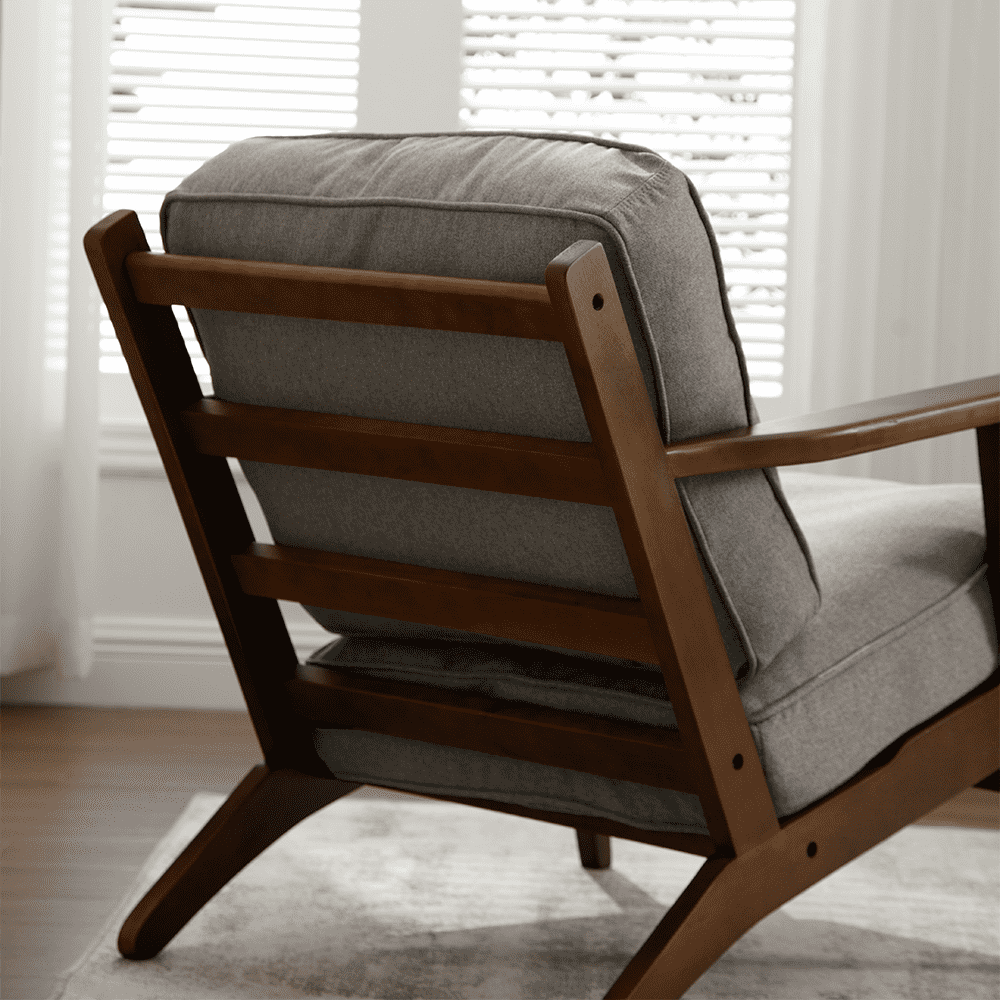 Chairus Mid-Century Upholstered Armchair - 3649