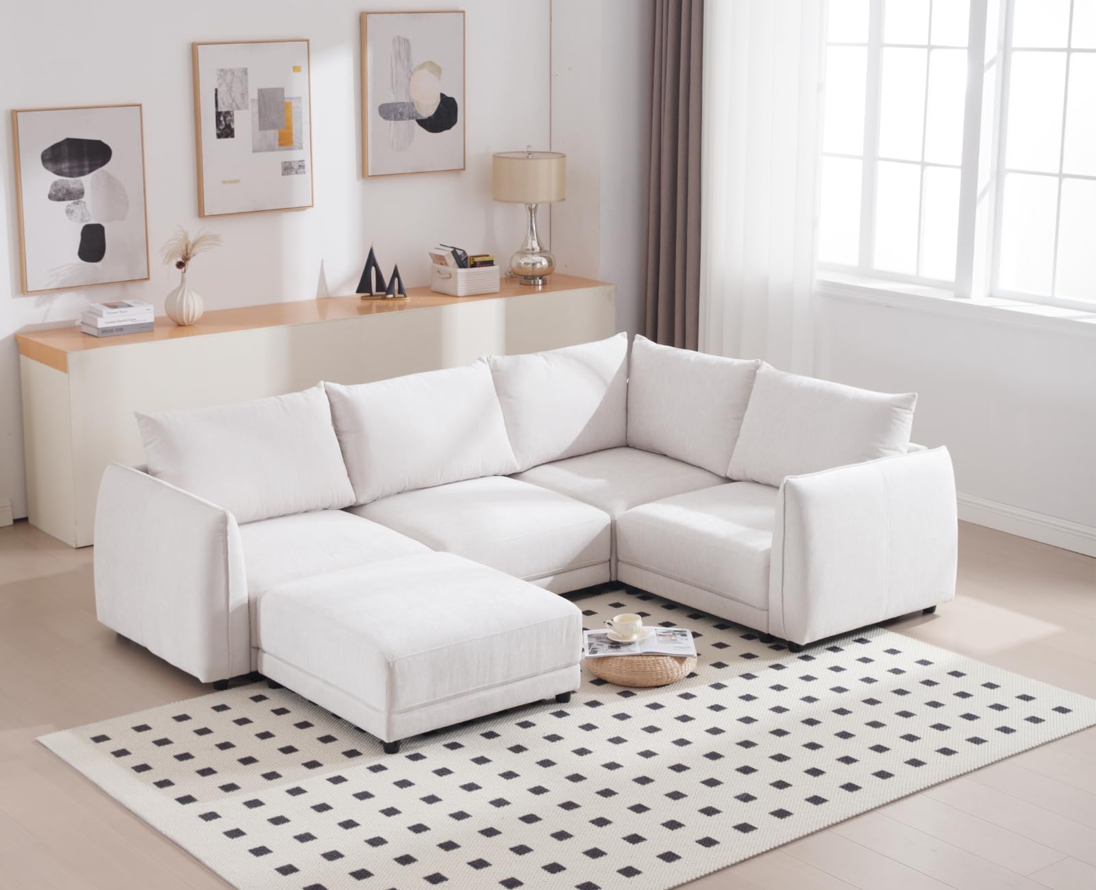 CIMOTA Oversized Cloud Modular Sectional Sofa