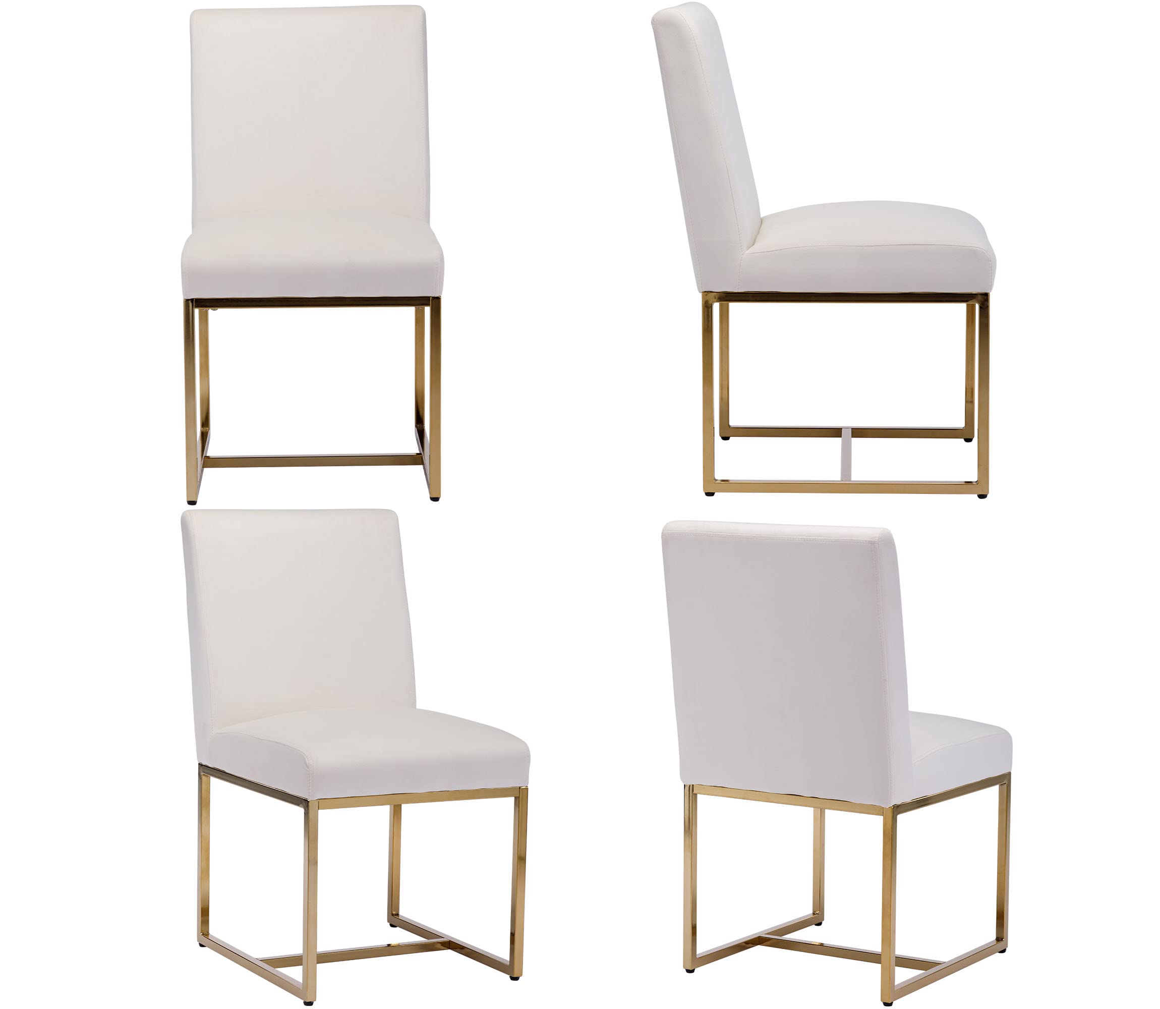 VESCASA Mid Century Modern Upholstered Dining Chairs Set of 2 - 1488