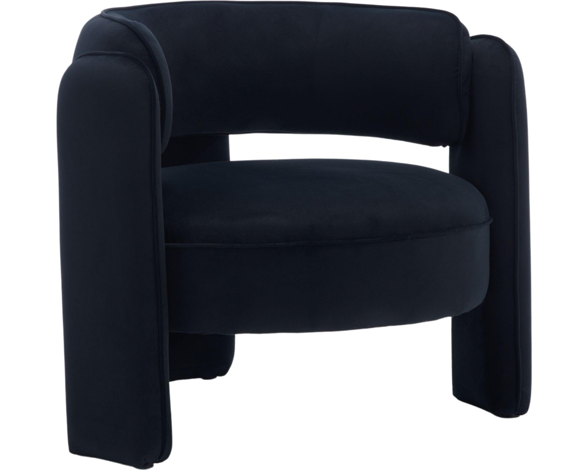 VESCASA Velvet Barrel Accent Chair 1PCS - 6414