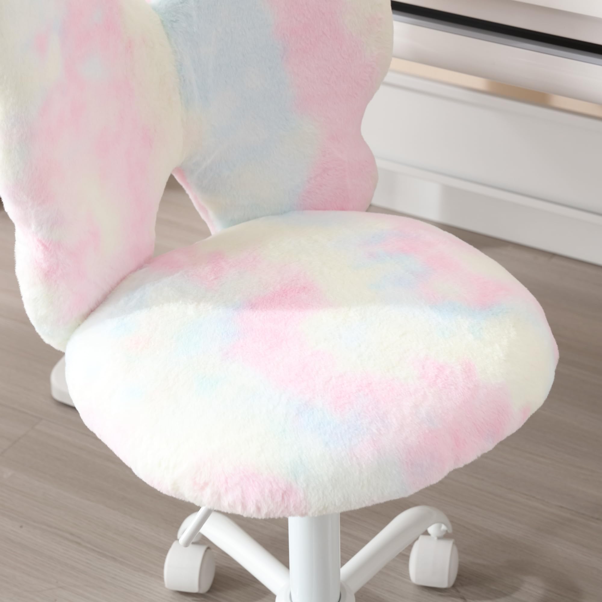 Kmax Butterfly Colorful Swivel Chair Kids Desk Chair 1 Piece