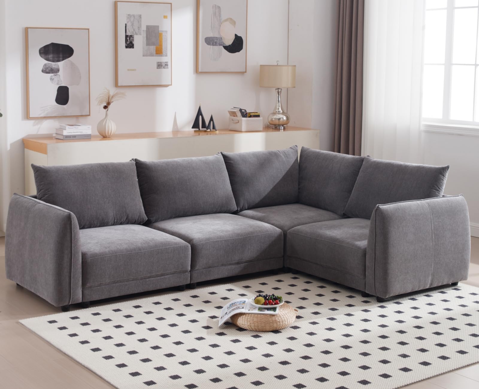 CIMOTA Oversized Cloud Modular Sectional Sofa