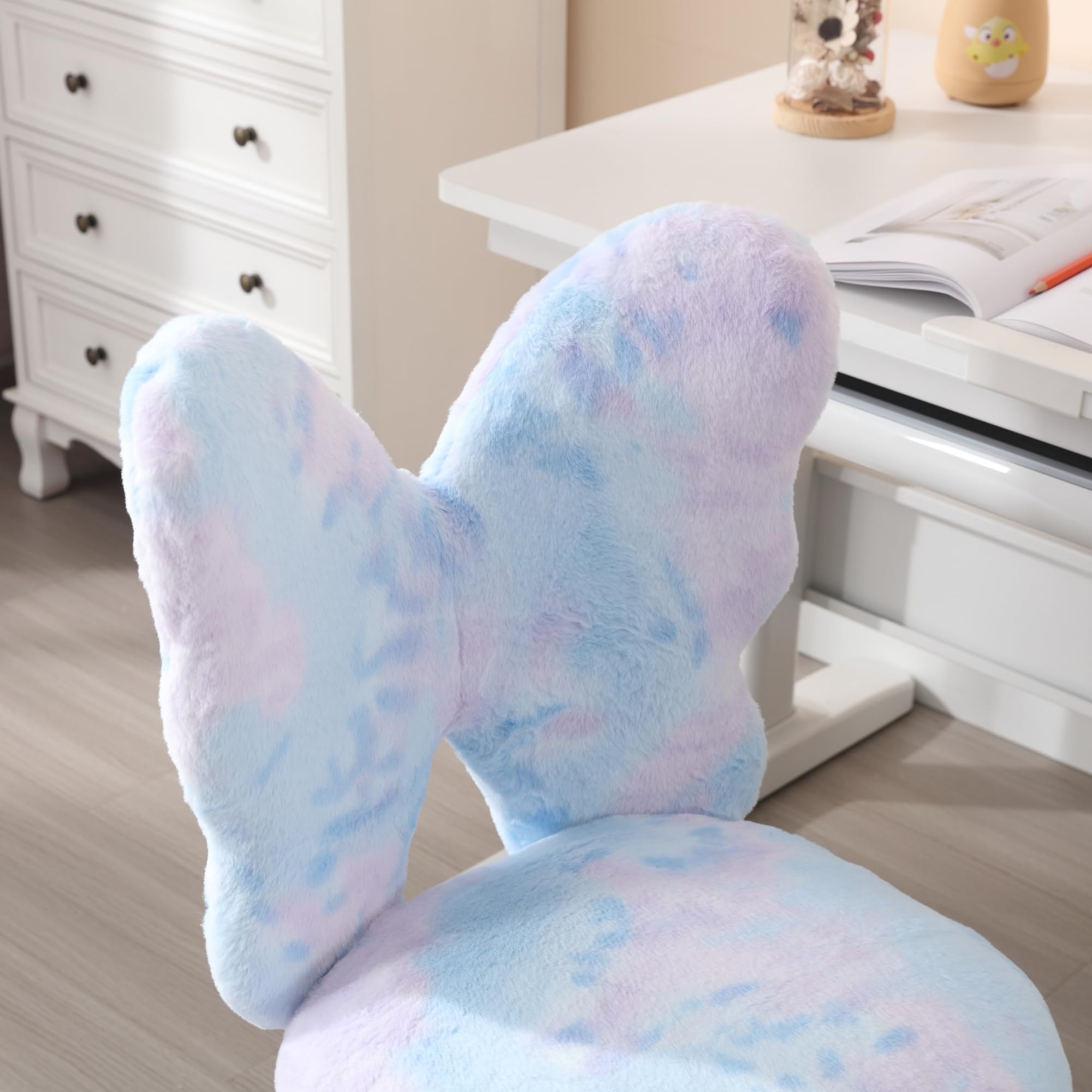 Kmax Butterfly Colorful Swivel Chair Kids Desk Chair 1 Piece