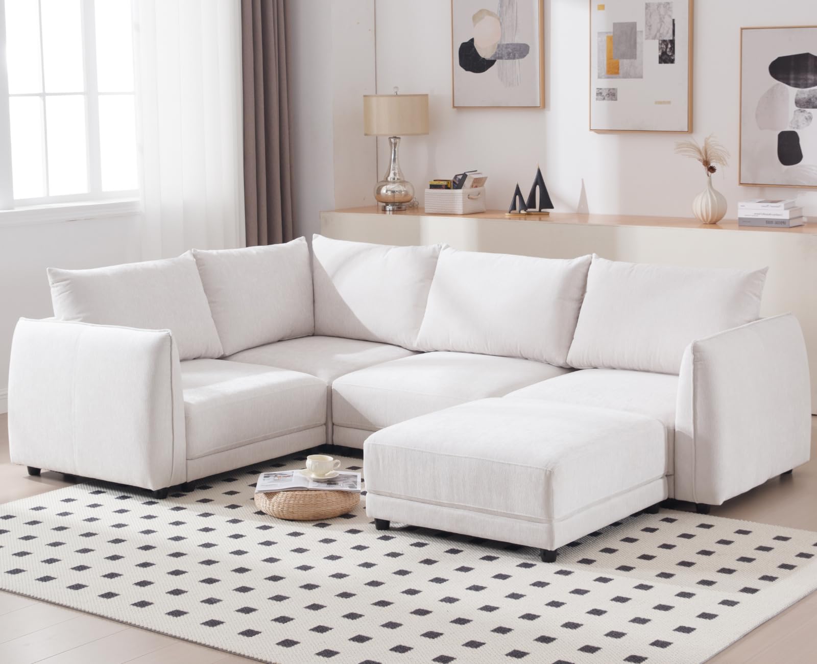 CIMOTA Oversized Cloud Modular Sectional Sofa