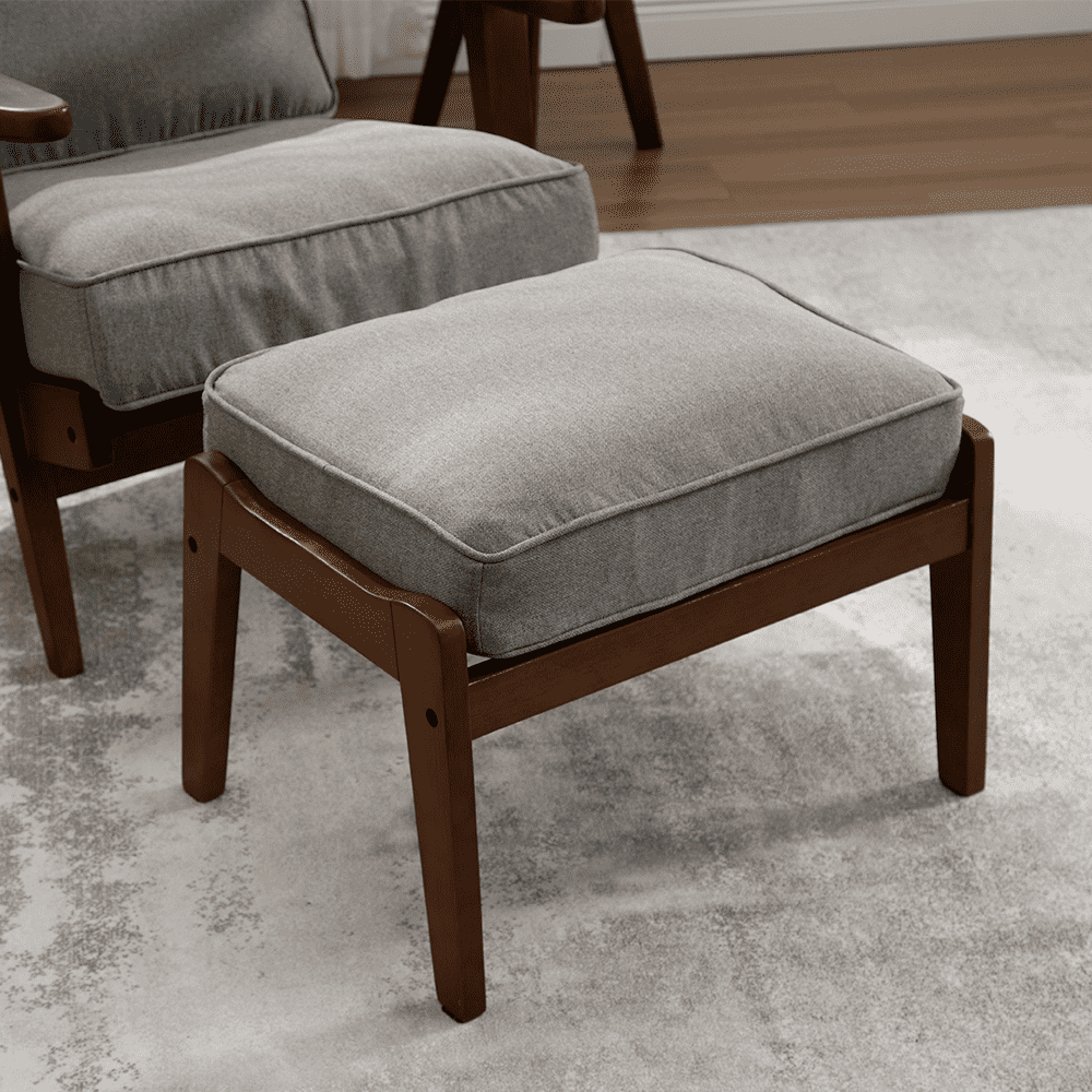 Chairus Mid-Century Upholstered Armchair - 3649