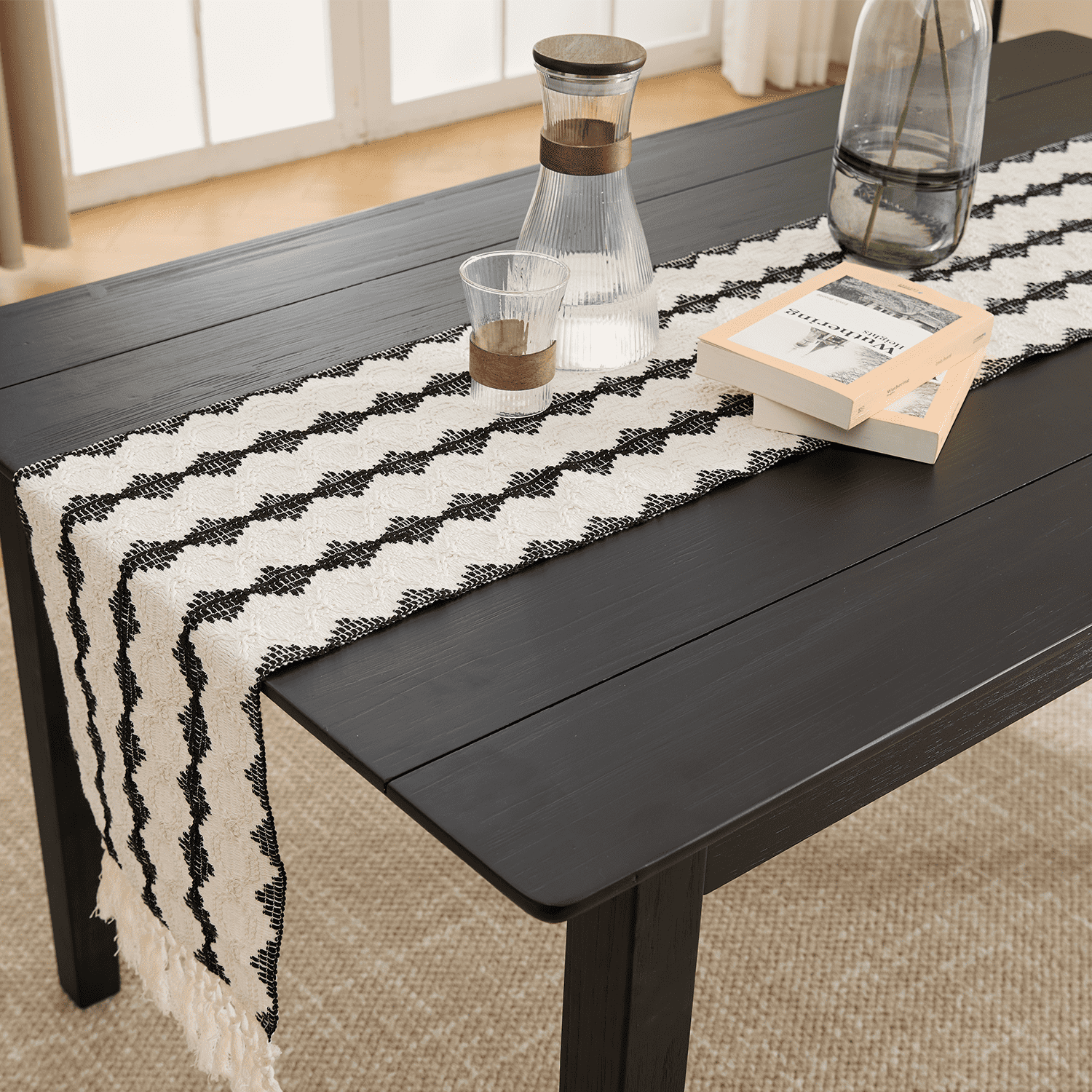 Chairus Farmhouse Wooden Dining Table - 22745DT