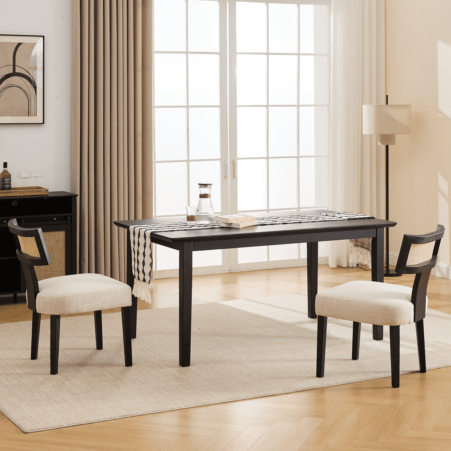 Chairus Farmhouse Wooden Dining Table - 22745DT