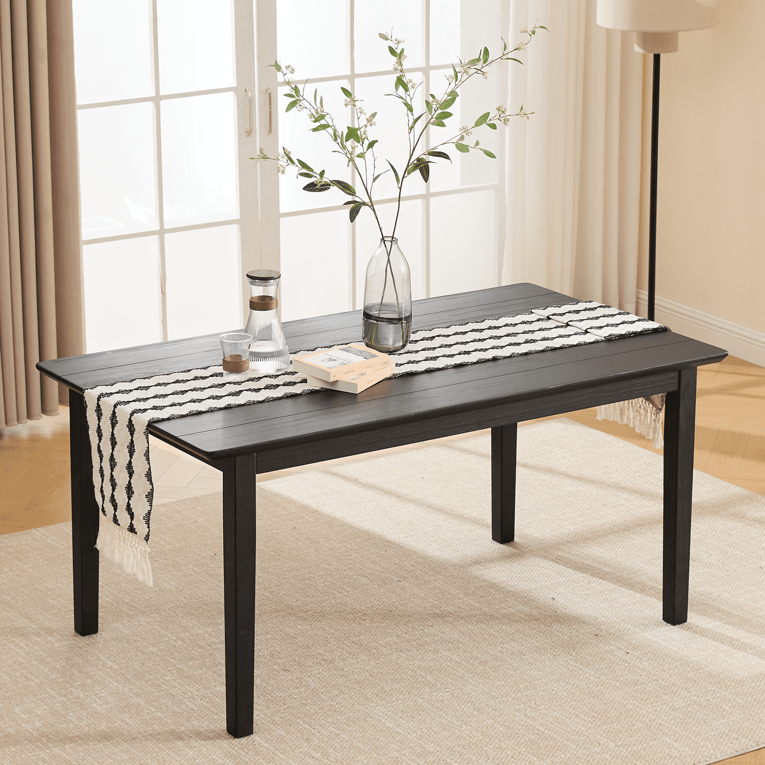 Chairus Farmhouse Wooden Dining Table - 22745DT