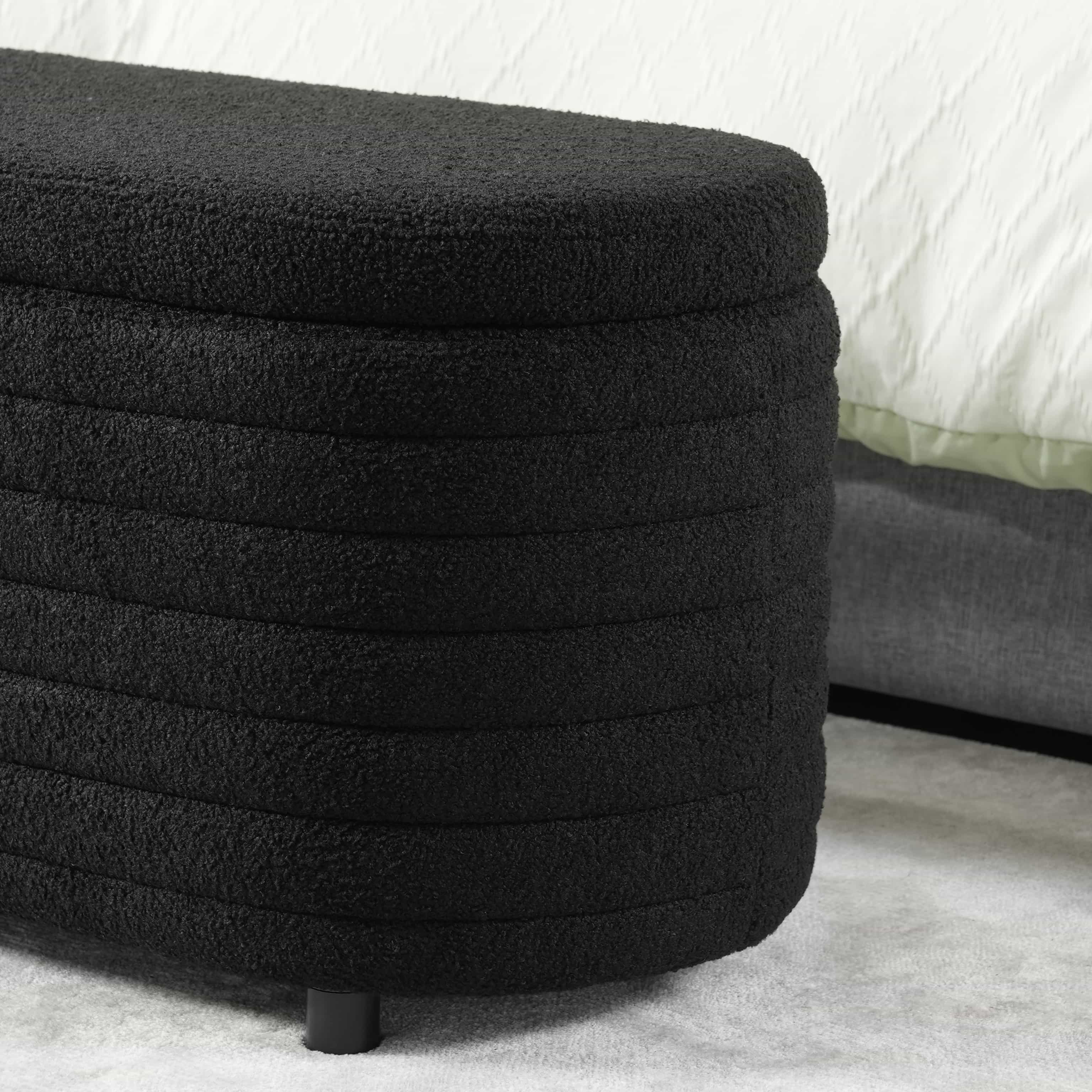 Chairus 45" Comfy Upholstered Storage Bench 2436